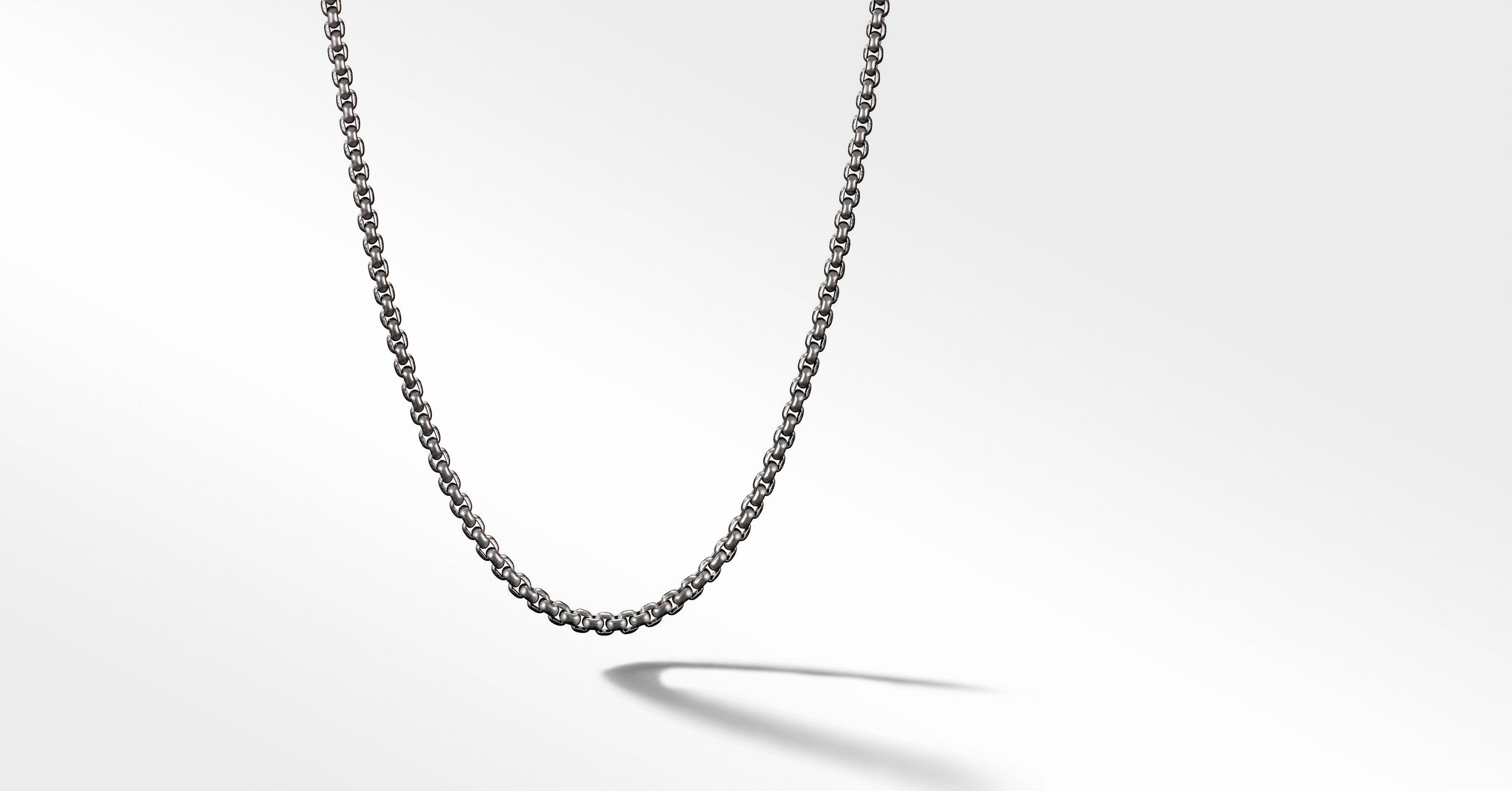 Box Chain with Grey Titanium, 2.7mm