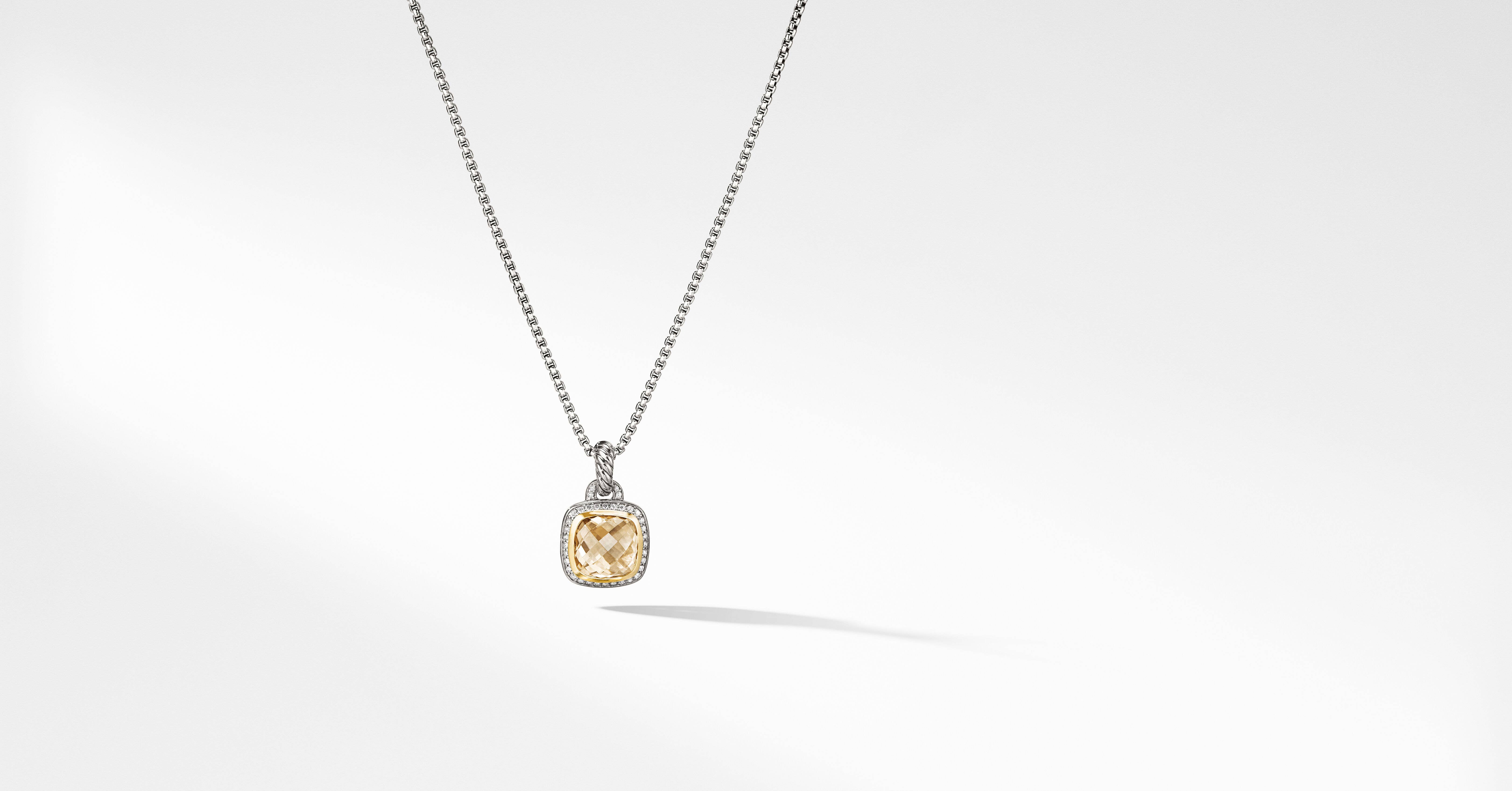 Albion® Pendant with Champagne Citrine 