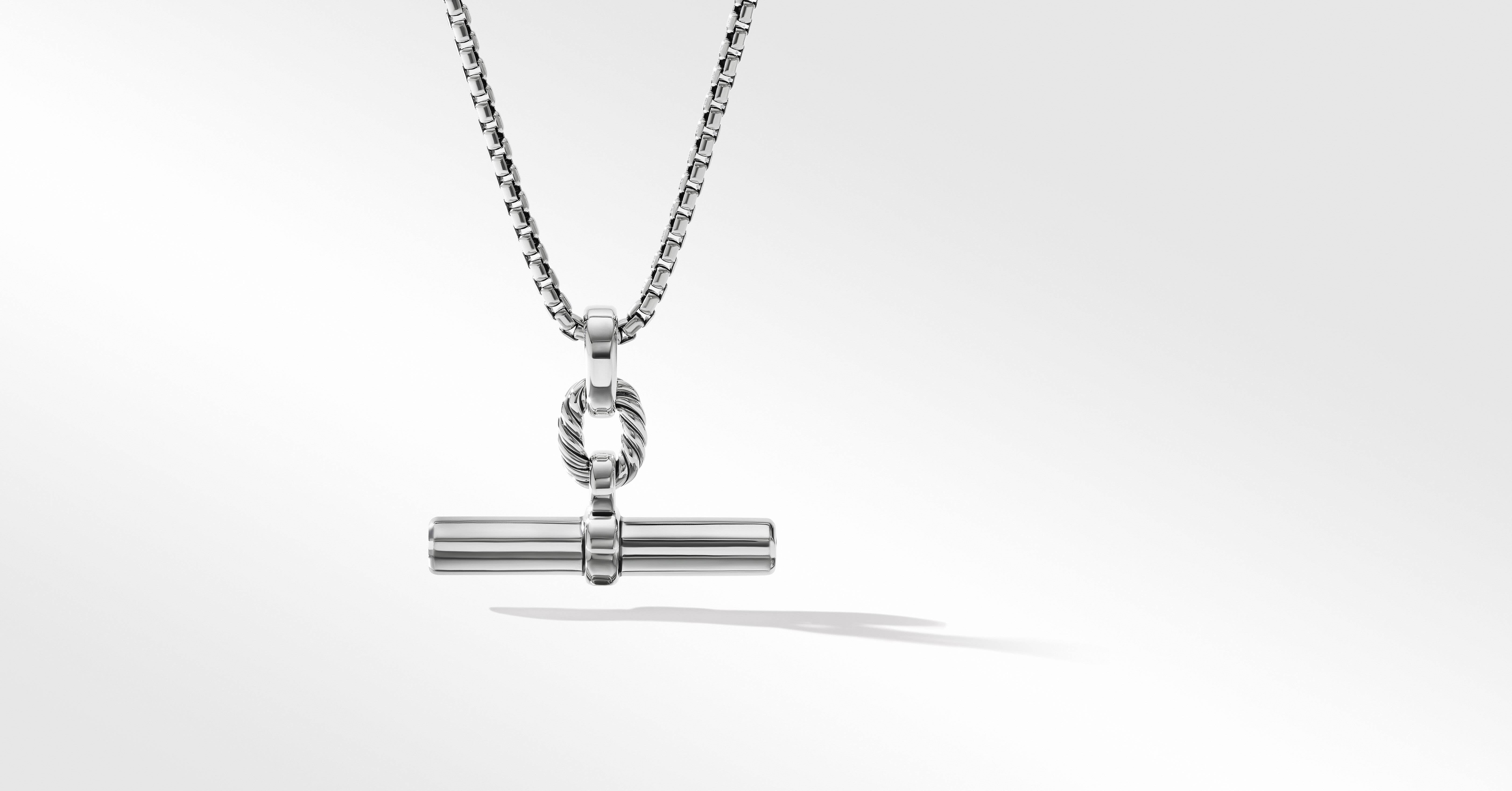 Lexington E/W Barrel Pendant | David Yurman