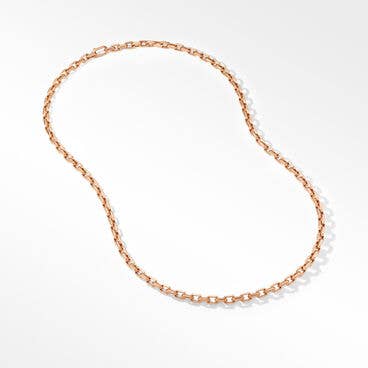 Streamline® Heirloom Link Necklace in 18K Rose Gold