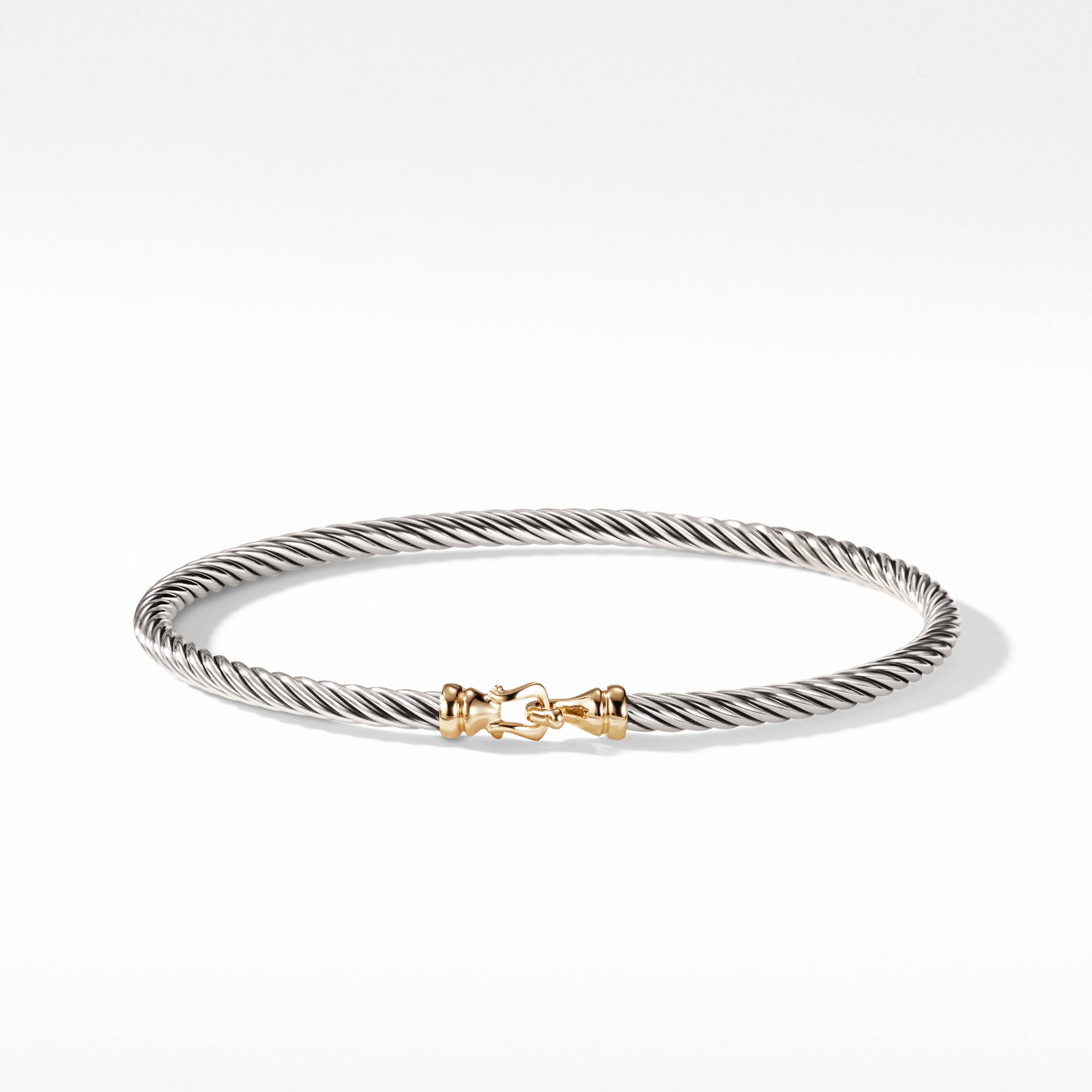 Buckle Bracelet with 18K Yellow Gold