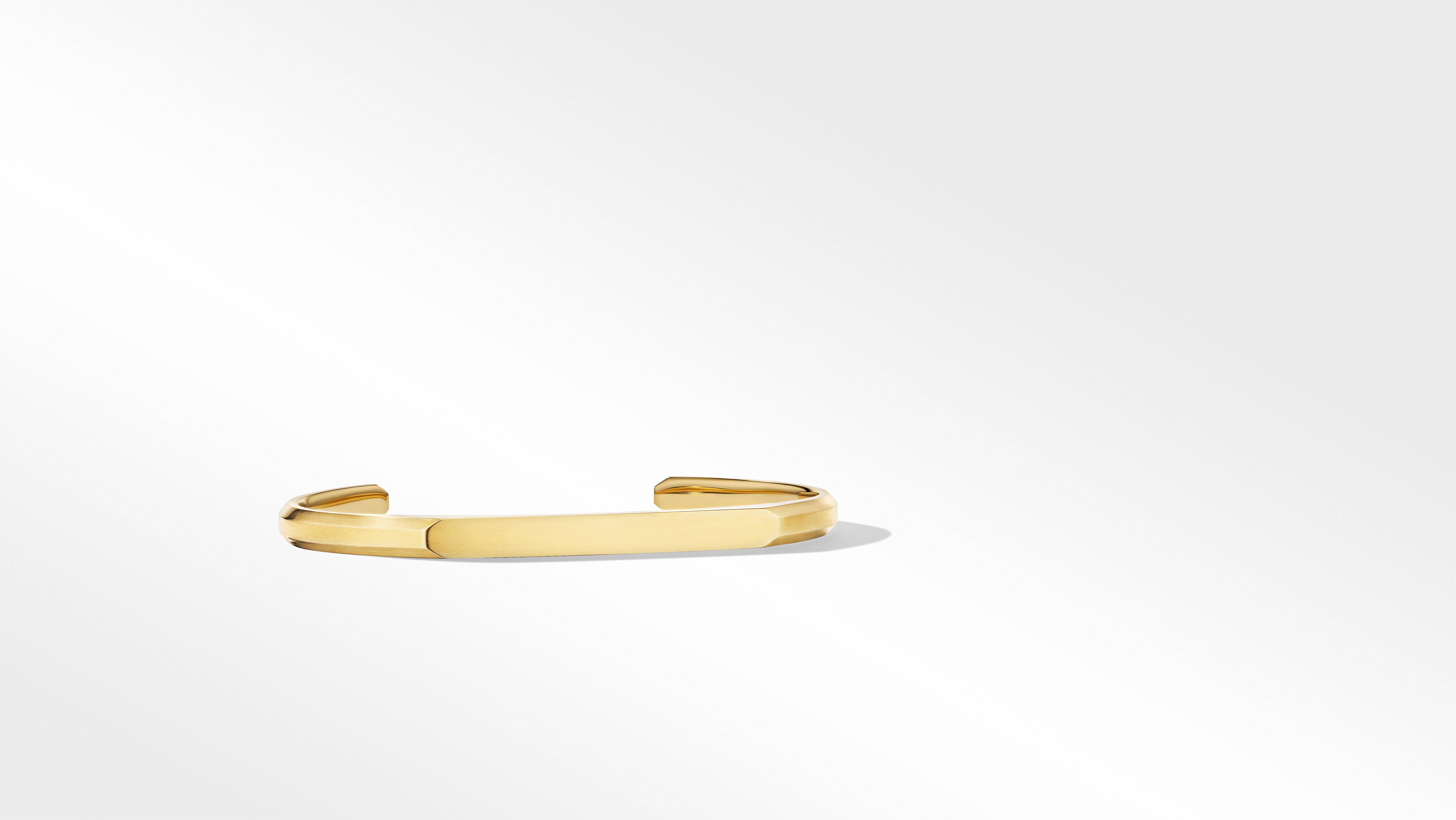 デイビット・ユーマン メンズ ブレスレット・バングル・アンクレット アクセサリー 18K Gold Streamline Cuff Bracelet  メンズアクセサリー