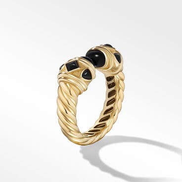Renaissance® Colour Ring in 18K Yellow Gold with Black Onyx