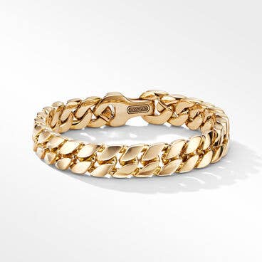 Curb Chain Bracelet in 18K Yellow Gold