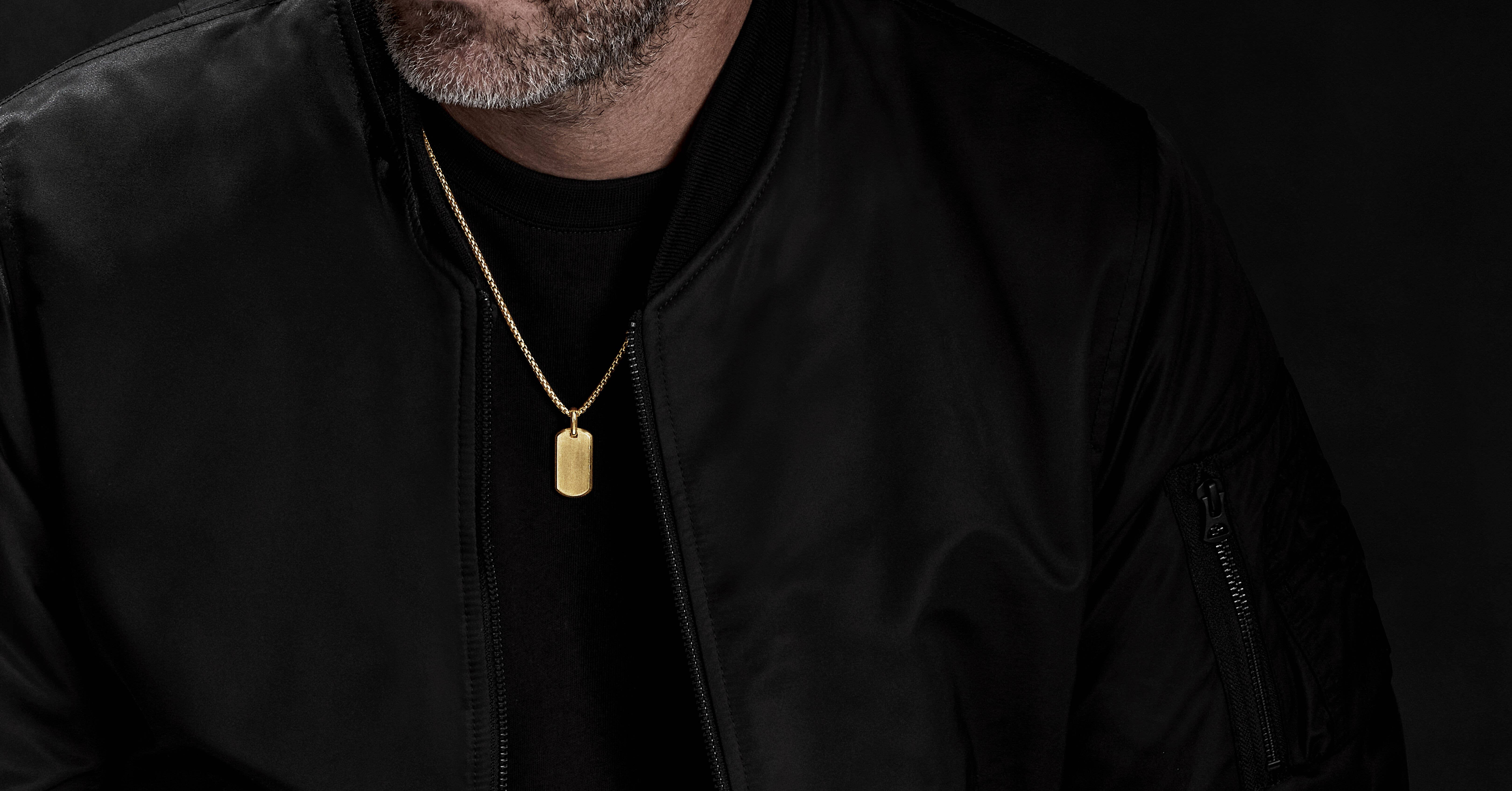 Dog Tags | Men's Pendants | DAVID 