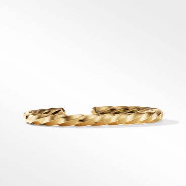Cable Edge® Cuff Bracelet in 18K Yellow Gold