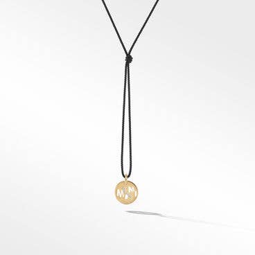 DY Elements® Miami Pendant Necklace in 18K Yellow Gold with Diamonds
