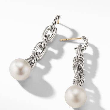 DY Madison® Pearl Chain Drop Earrings