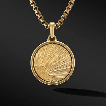 Storm Duality Amulet in 18K Yellow Gold
