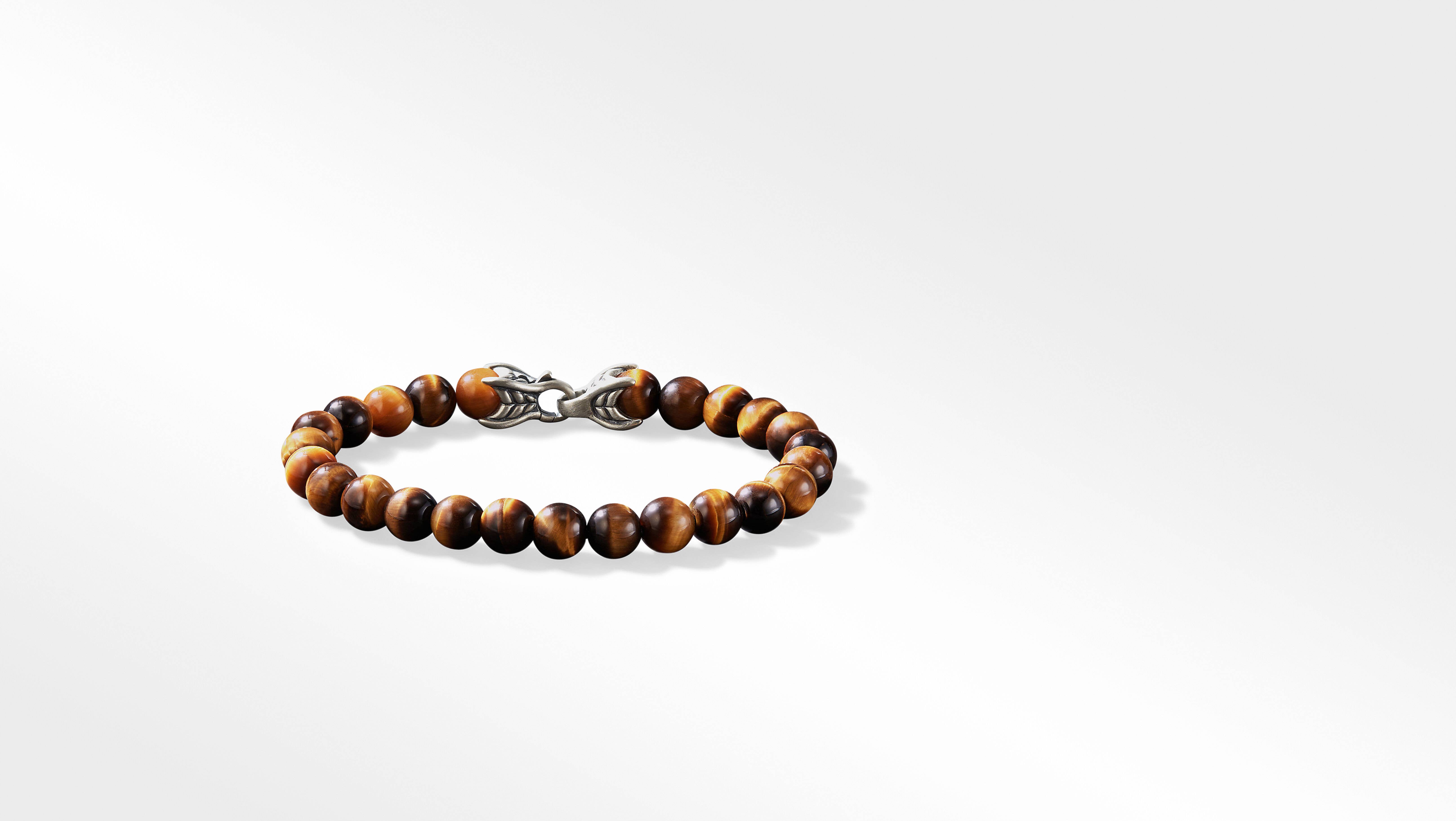 Spiritual Beads Bracelet with Tiger's 