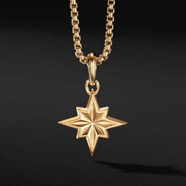 Maritime® North Star Amulet in 18K Yellow Gold