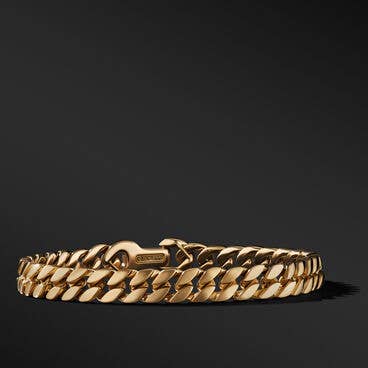 Curb Chain Bracelet in 18K Yellow Gold