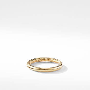DY Eden Band Ring in 18K Yellow Gold