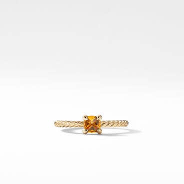 Chatelaine® Kids Ring in 18K Yellow Gold with Citrine