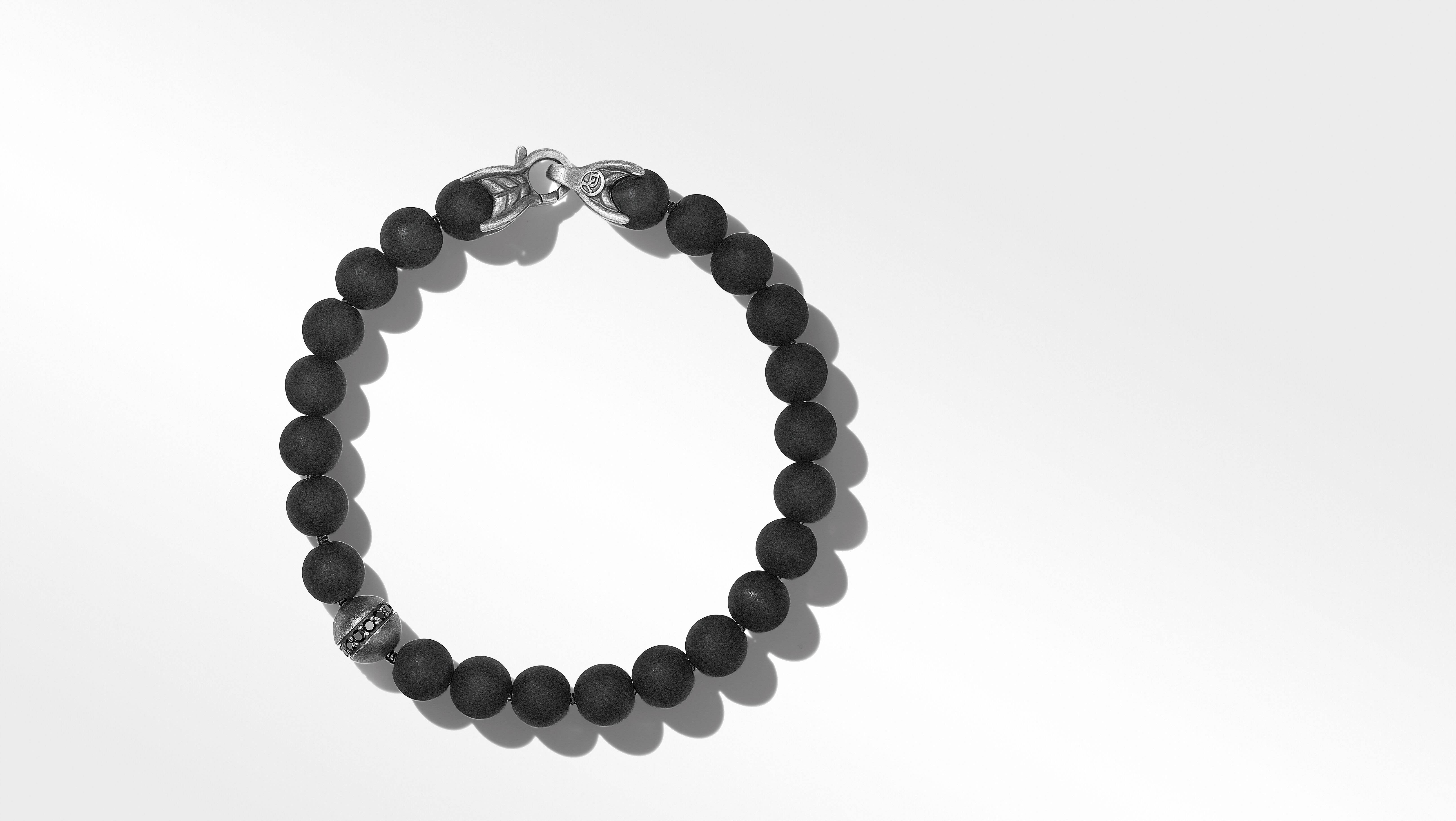 Molu Black Diamond Hematite Bead Bracelet | Molu