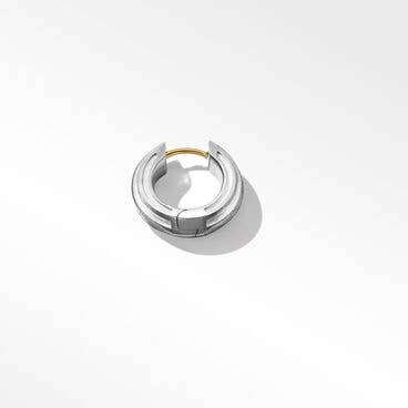 Armory® Hoop Earring in Sterling Silver