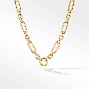 Lexington Chain Necklace in 18K Yellow Gold, 9.8mm