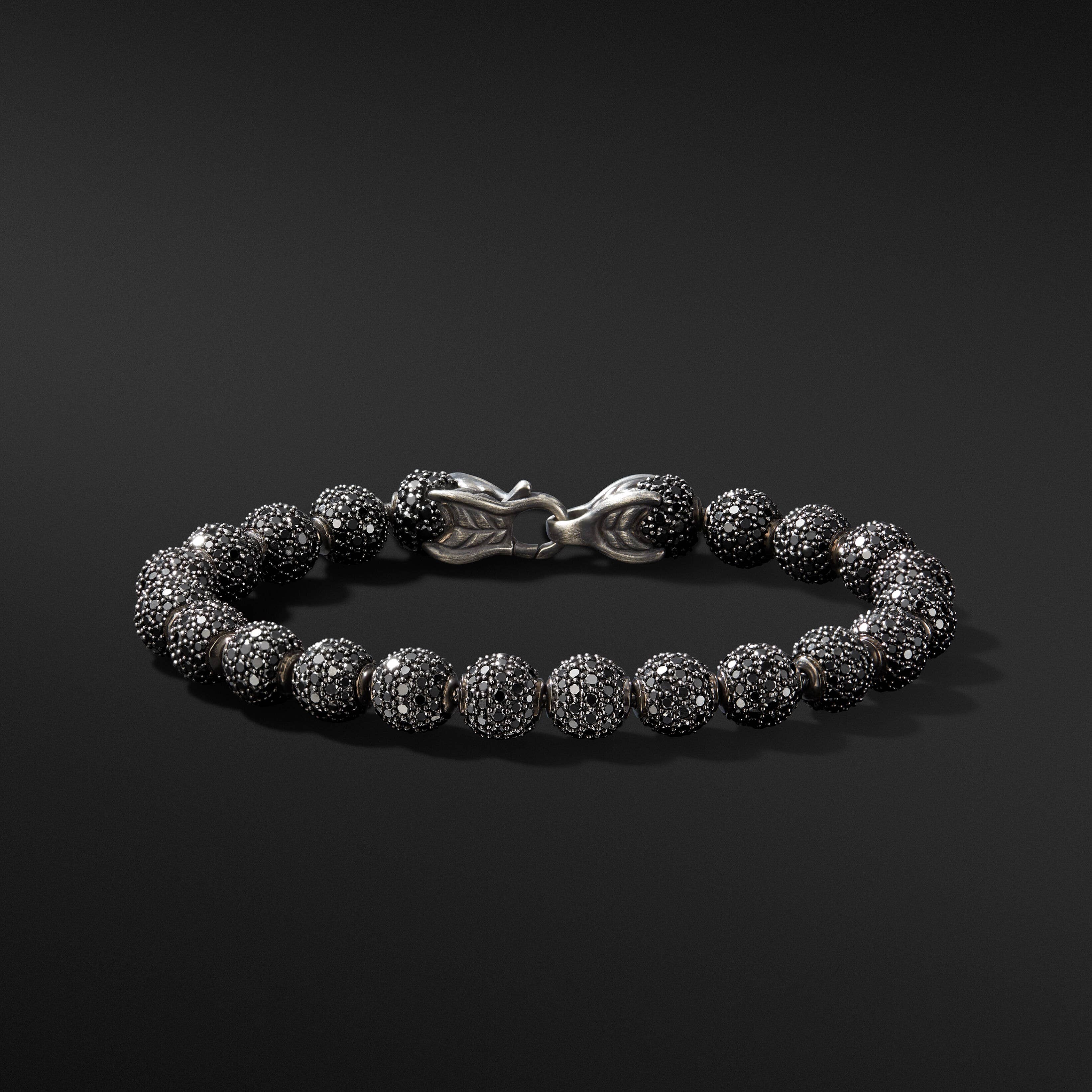 Spiritual Beads Bracelet with Pavé, 8mm