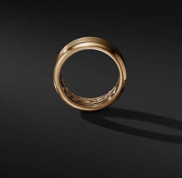 Streamline® Beveled Band Ring in 18K Yellow Gold