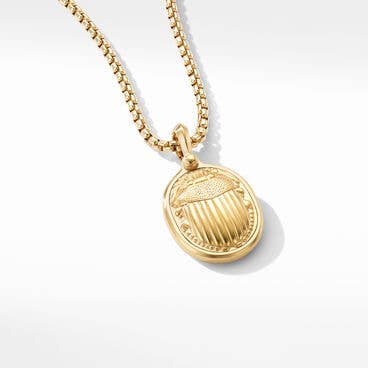 Petrvs® Scarab Amulet in 18K Yellow Gold