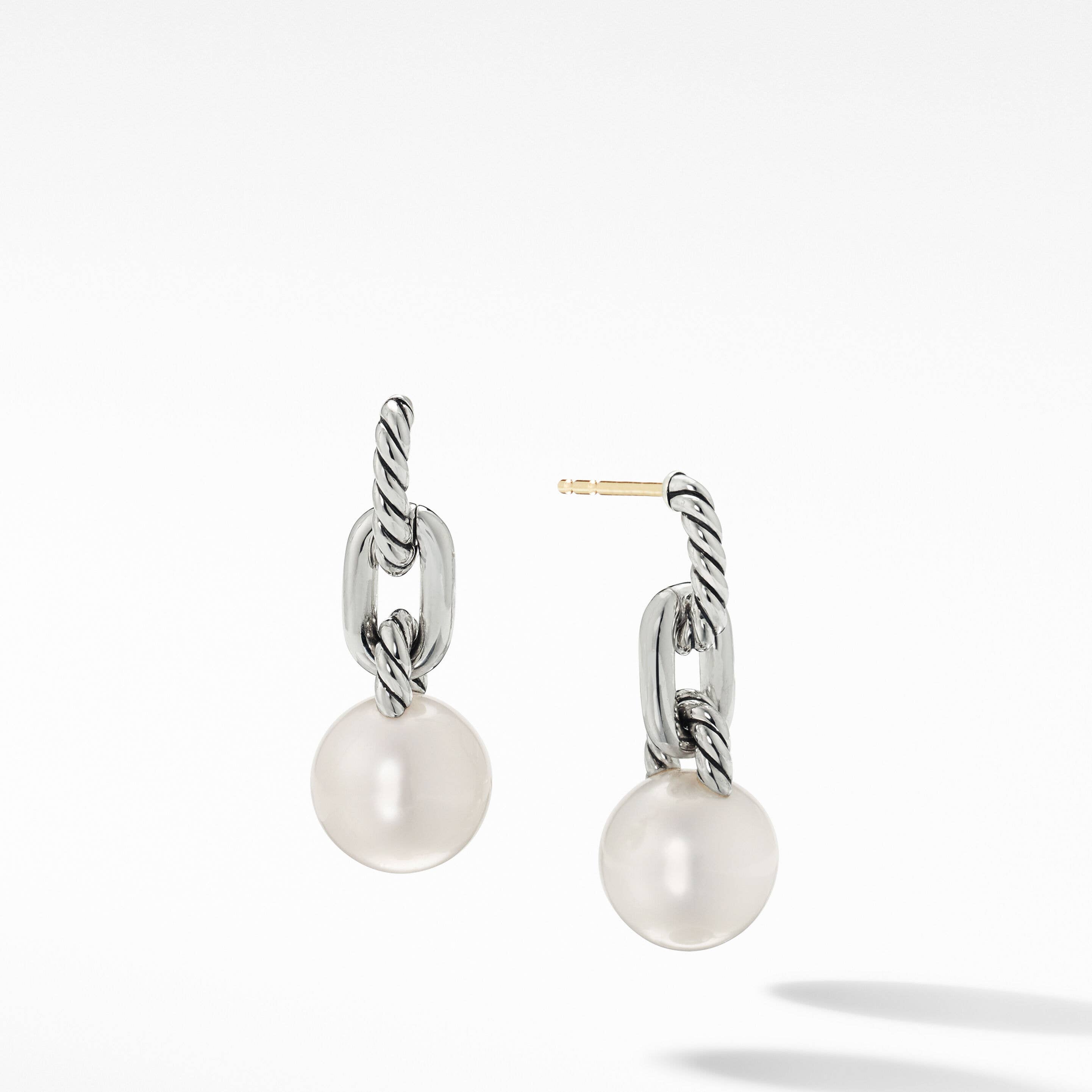 DY Madison® Pearl Chain Drop Earrings