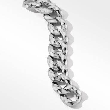 Cable Edge® Curb Chain Bracelet in Recycled Sterling Silver