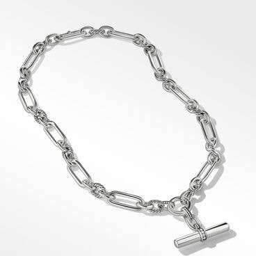 Lexington Chain Necklace with Pavé Diamonds