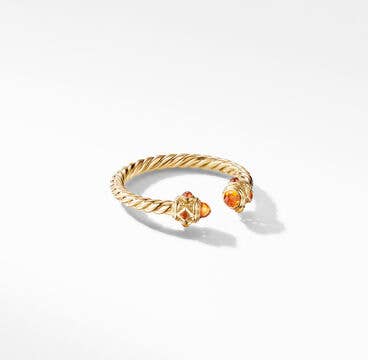 Renaissance Color Ring in 18K Yellow Gold with Madeira Citrine