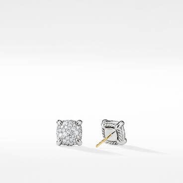Chatelaine® Stud Earrings with Pavé Diamonds