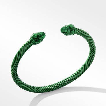 Renaissance Bracelet in Green Aluminum