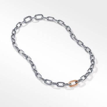DY Madison® Chain Necklace with 18K Rose Gold