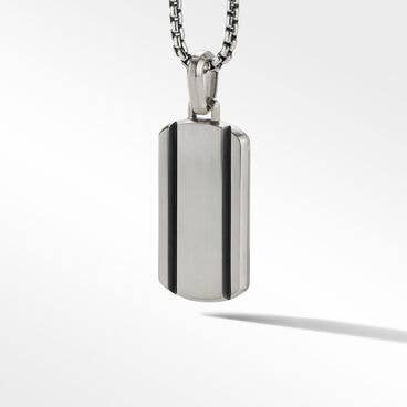 Beveled Tag in Sterling Silver