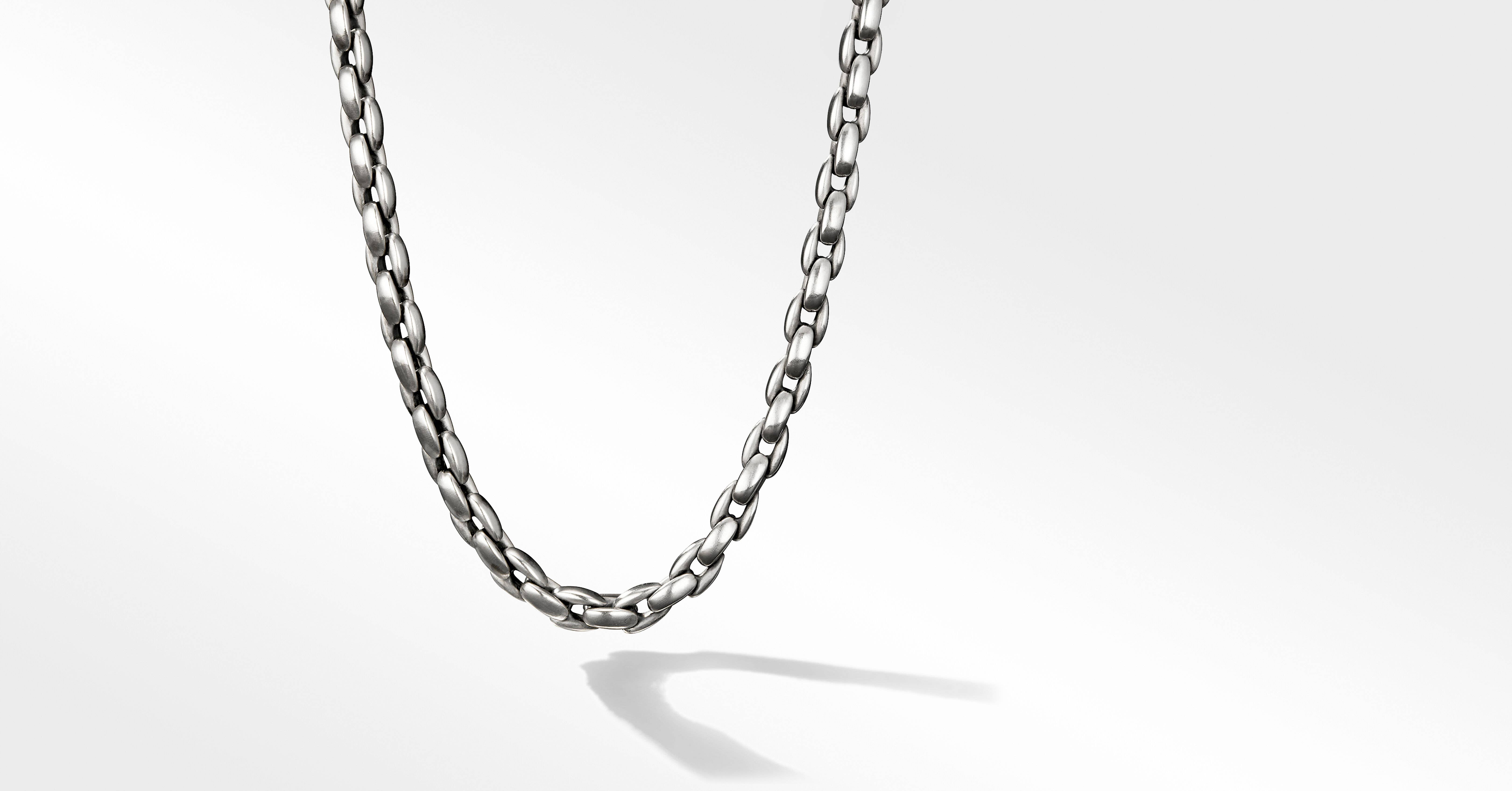 Elongated Box Chain Necklace