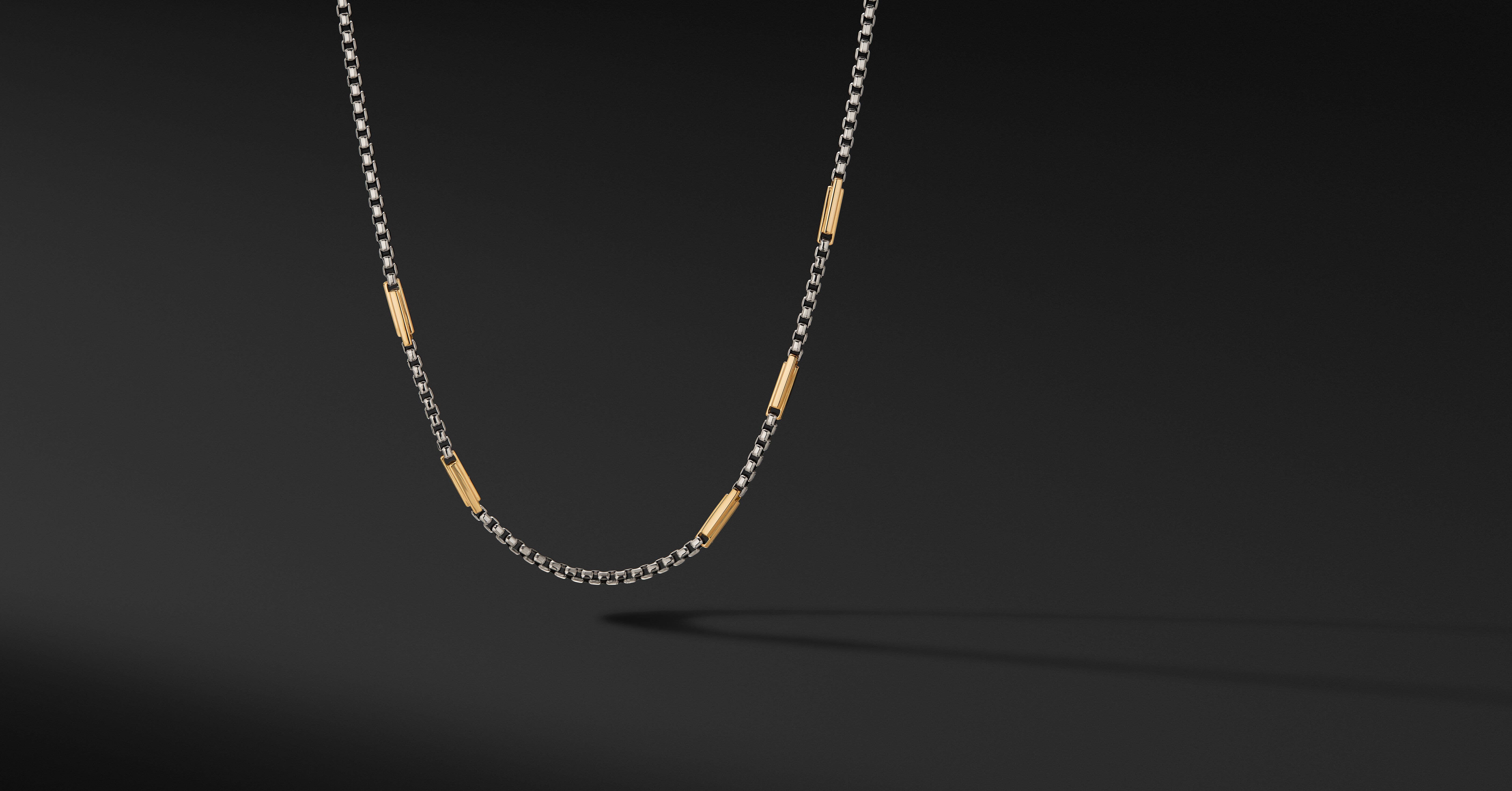 Streamline® Station Box Chain Necklace 