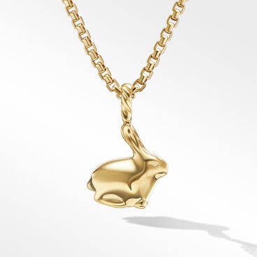 Bunny Charm in 18K Yellow Gold