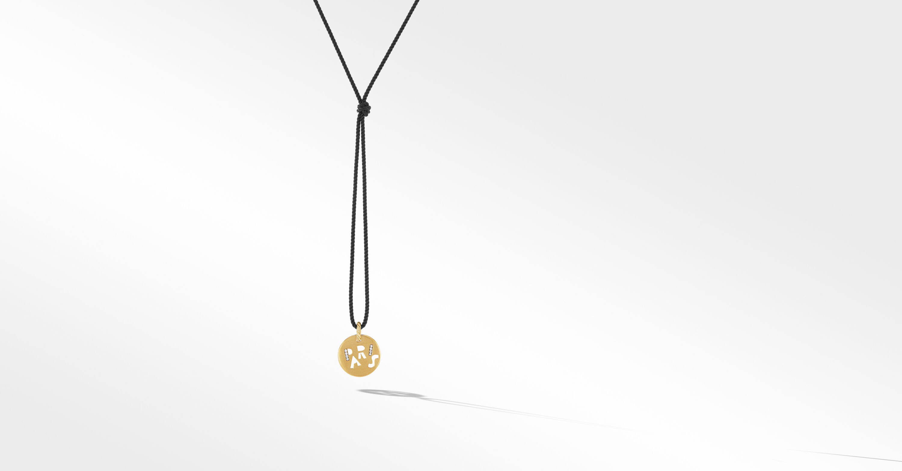 David Yurman Dy Elements® Paris Pendant Necklace With Pavé Diamonds