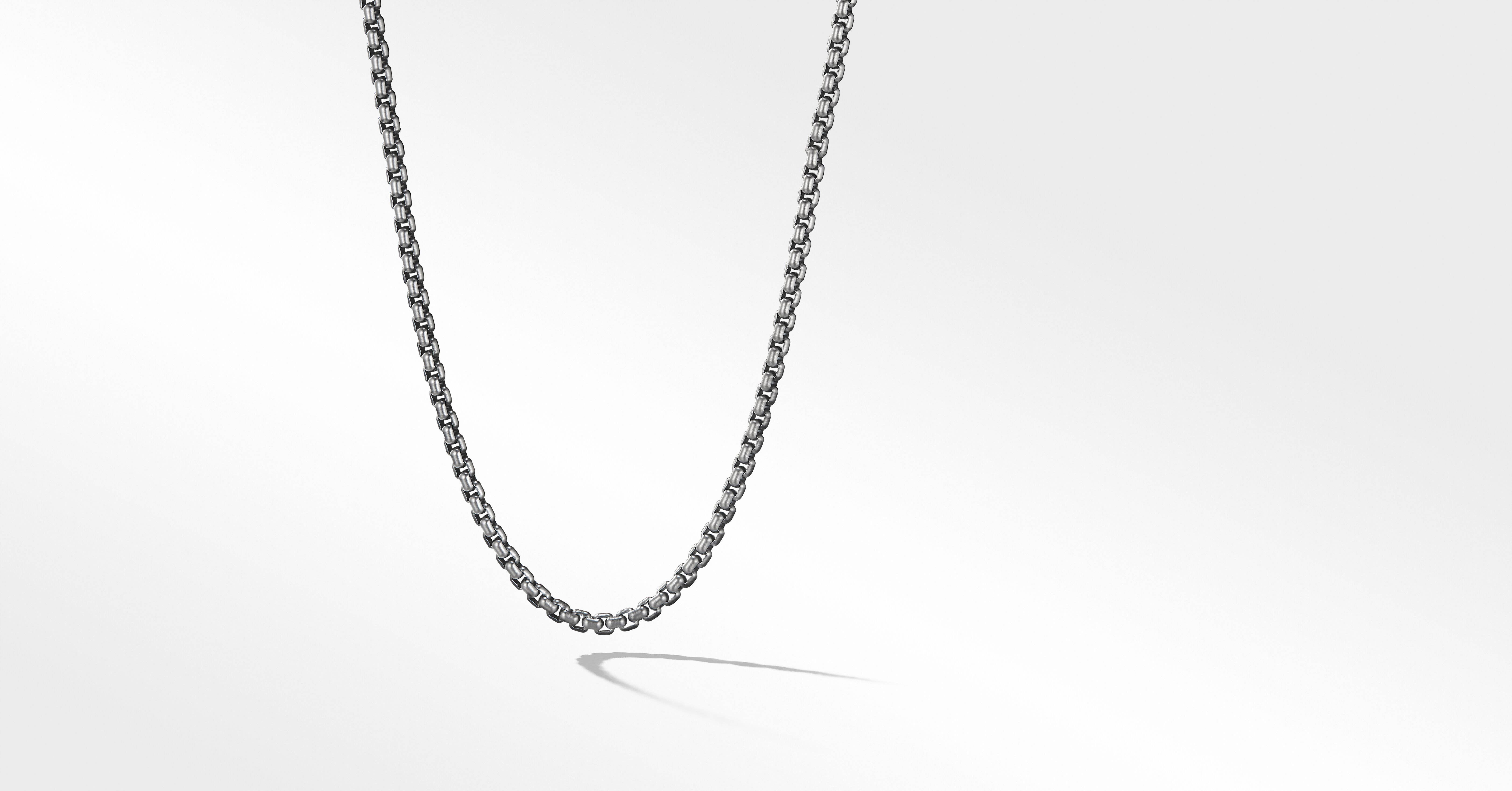 Box Chain Necklace, 4mm