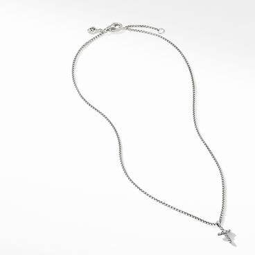 Cable Collectibles® Kids Cross Necklace with Center Diamond