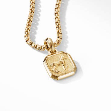 Petrvs® Horse Amulet in 18K Yellow Gold