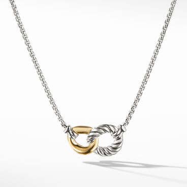 Belmont® Curb Link Necklace with 18K Yellow Gold