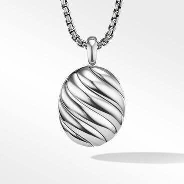 Sculpted Cable Locket Amulet