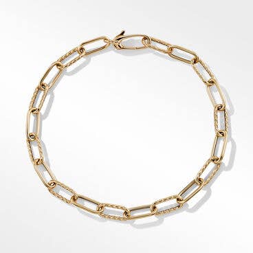 DY Madison Chain Bracelet in 18K Yellow Gold, 4mm