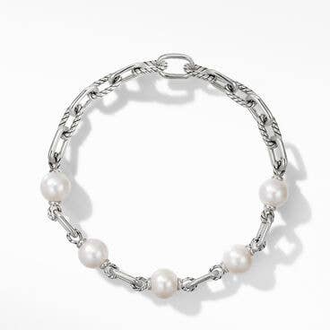 DY Madison® Pearl Chain Bracelet in Sterling Silver