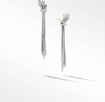 Angelika™ Drop Earrings with Pavé Diamonds