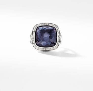 Albion® Ring with Lavender Amethyst and Pavé Diamonds