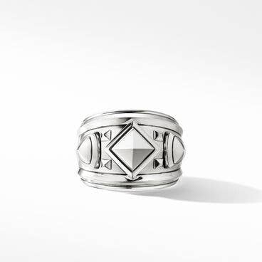 Modern Renaissance Ring in Sterling Silver
