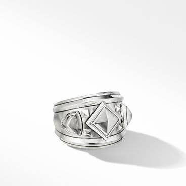 Modern Renaissance Ring in Sterling Silver
