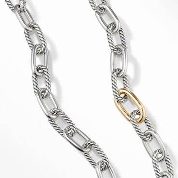 DY Madison® Chain Necklace with 18K Yellow Gold