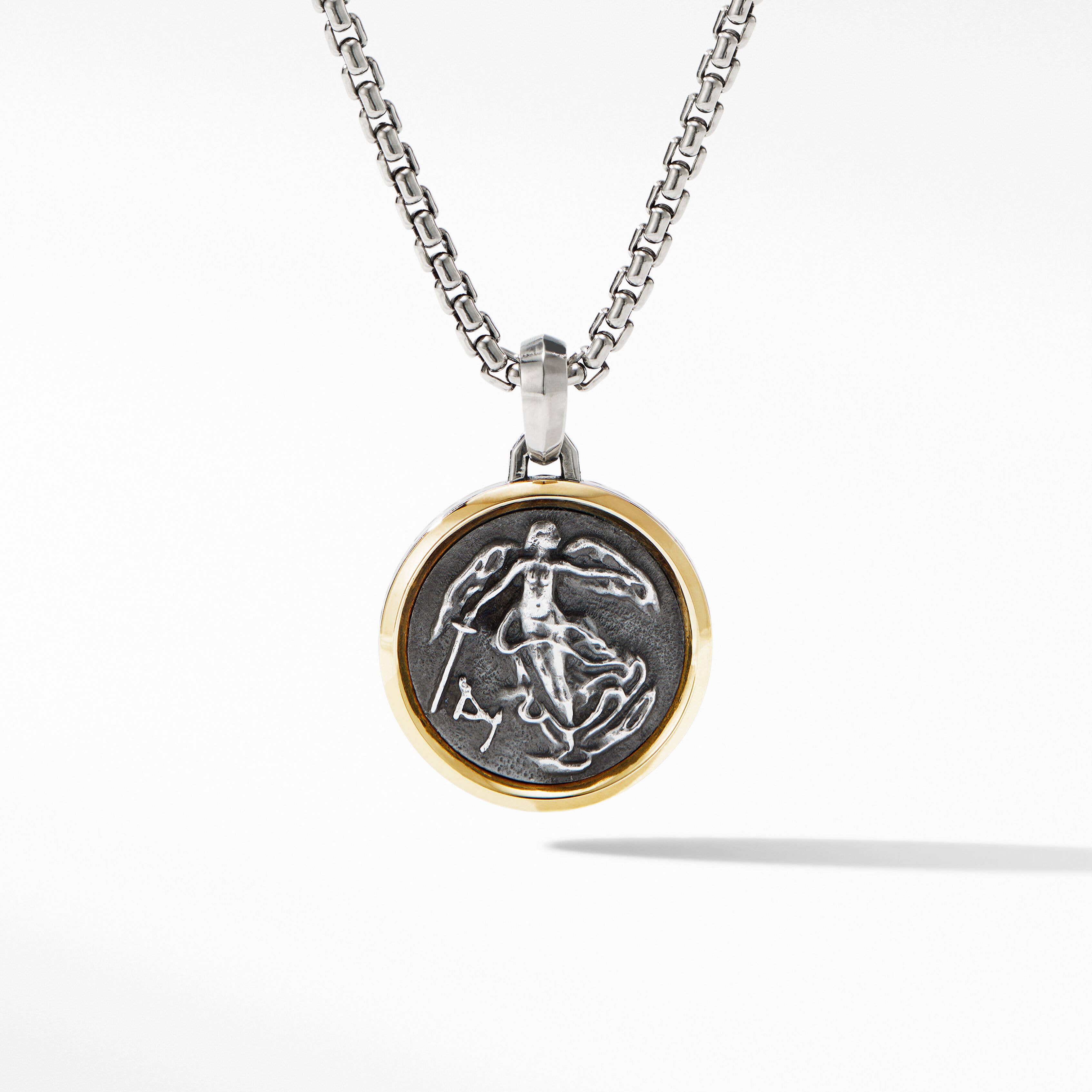 Petrvs® Angel Pendant with 18K Yellow Gold