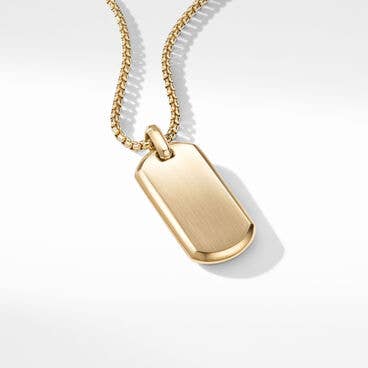Streamline® Tag in 18K Yellow Gold